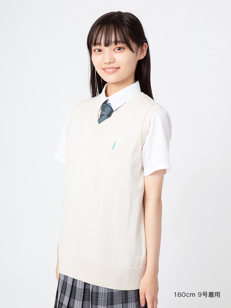 綿カーディガン〈7G〉【スクール】【学生】【通学】【学校