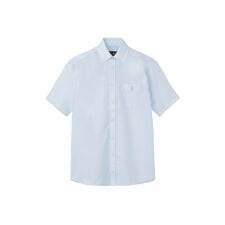 Men's 半袖シャツ〈懈怠安定加工/ポケット付〉【スクール】【学生】【通学】【学校】