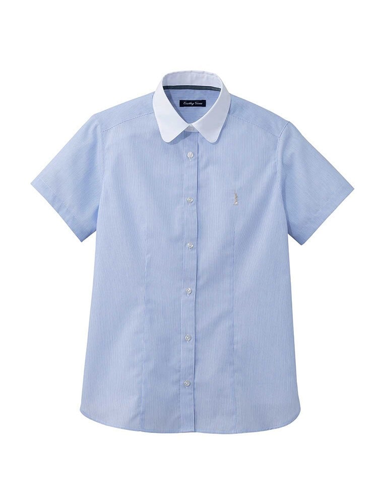 【美品】ポロラルフローレン シアサッカー 半袖シャツ XL ブルー ストライプ 中古・古着通販】POLO RALPH LAUREN (ポロ・ラルフローレン