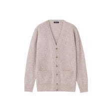 イーストボーイ(EAST BOY)のVenus ラムウールカーディガン〈7G/シャンパン女神〉【スクール】【学生】【通学】