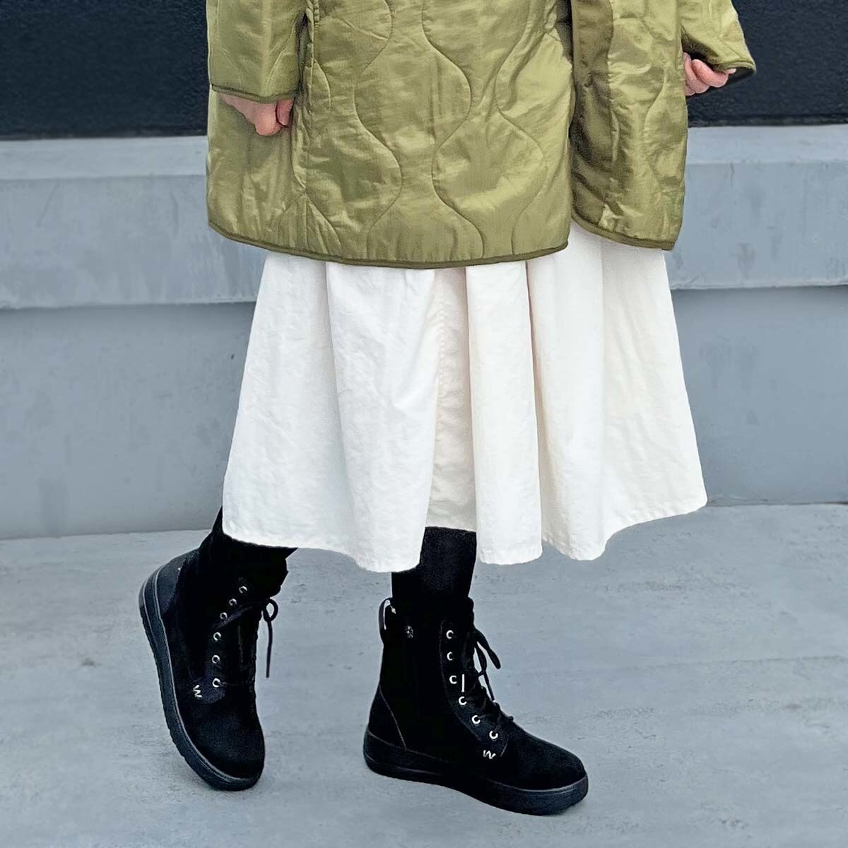 レディース 【GORE-TEX】madras Walk 厚底レースアップブーツ