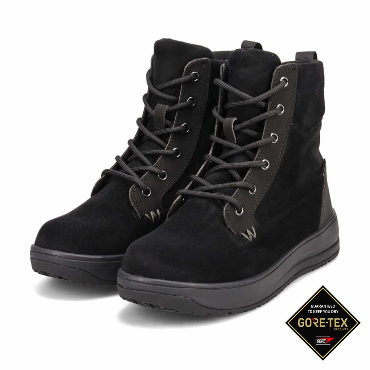 レディース 【GORE-TEX】madras Walk 厚底レースアップブーツ