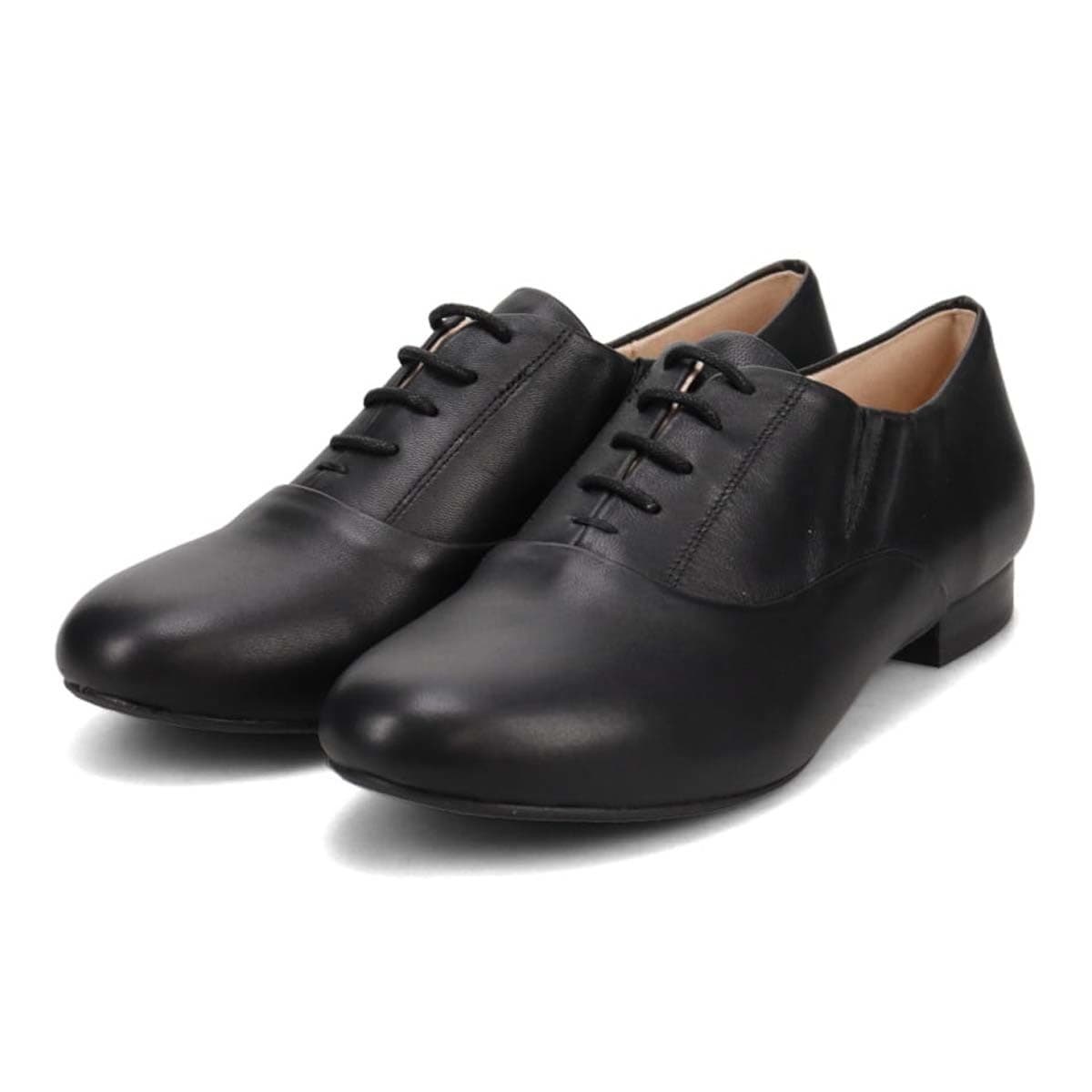 撥水仕様】モデロ MODELLO 5.5cmヒール レースアップショートブーツ