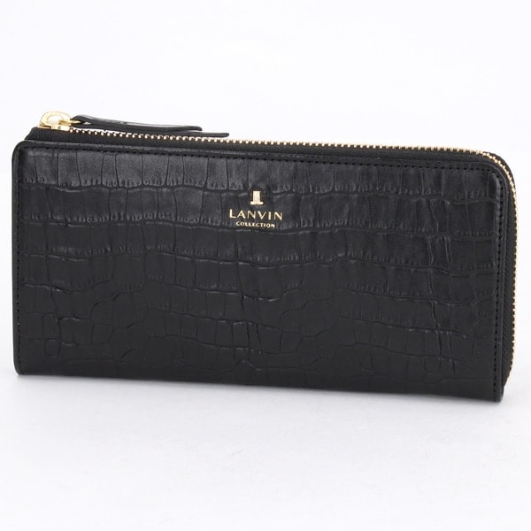 気まぐれお値引き中！LANVAN collection 長財布　ゴールド　未使用 rena-fb0071-it001.jpg