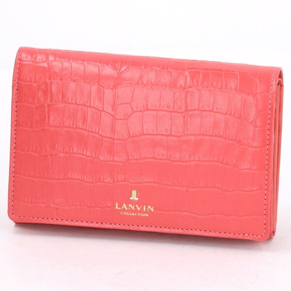 ランバンコレクション】ラ メール 二つ折りファスナー財布 | ランバン