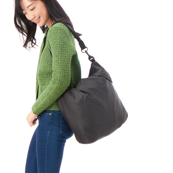 ザ キューブ オブ エフ】リップル パッカブルショルダーバッグ | ザ