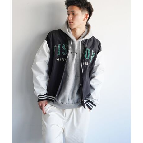 VISION STREET WEAR ビジョンストリートウエア ナイロンカレッジロゴ 