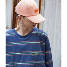 UNIVERSAL OVERALL ユニバーサルオーバーオール ヘリンボーン配色ステッチキャップ