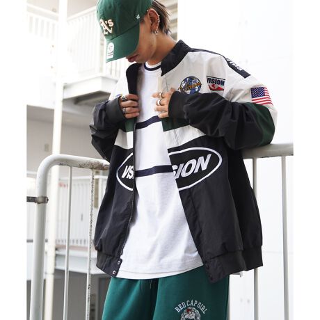 VISION STREET WEAR ビジョンストリートウェア レーシングジャケット 