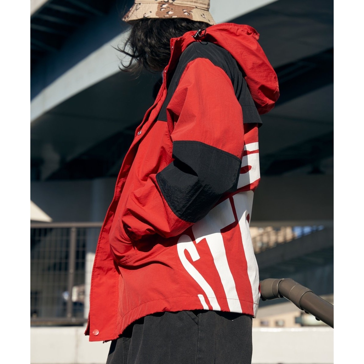 VISION STREET WEAR ヴィジョンストリートウェア フードナイロン