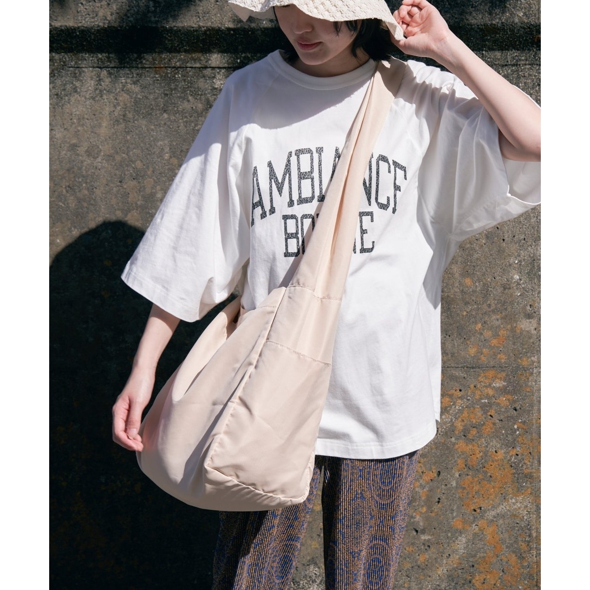 【タグ無し】ARMANI EXCHANGE ホワイト 2wayバッグ 61wZdA+8VUL.jpg