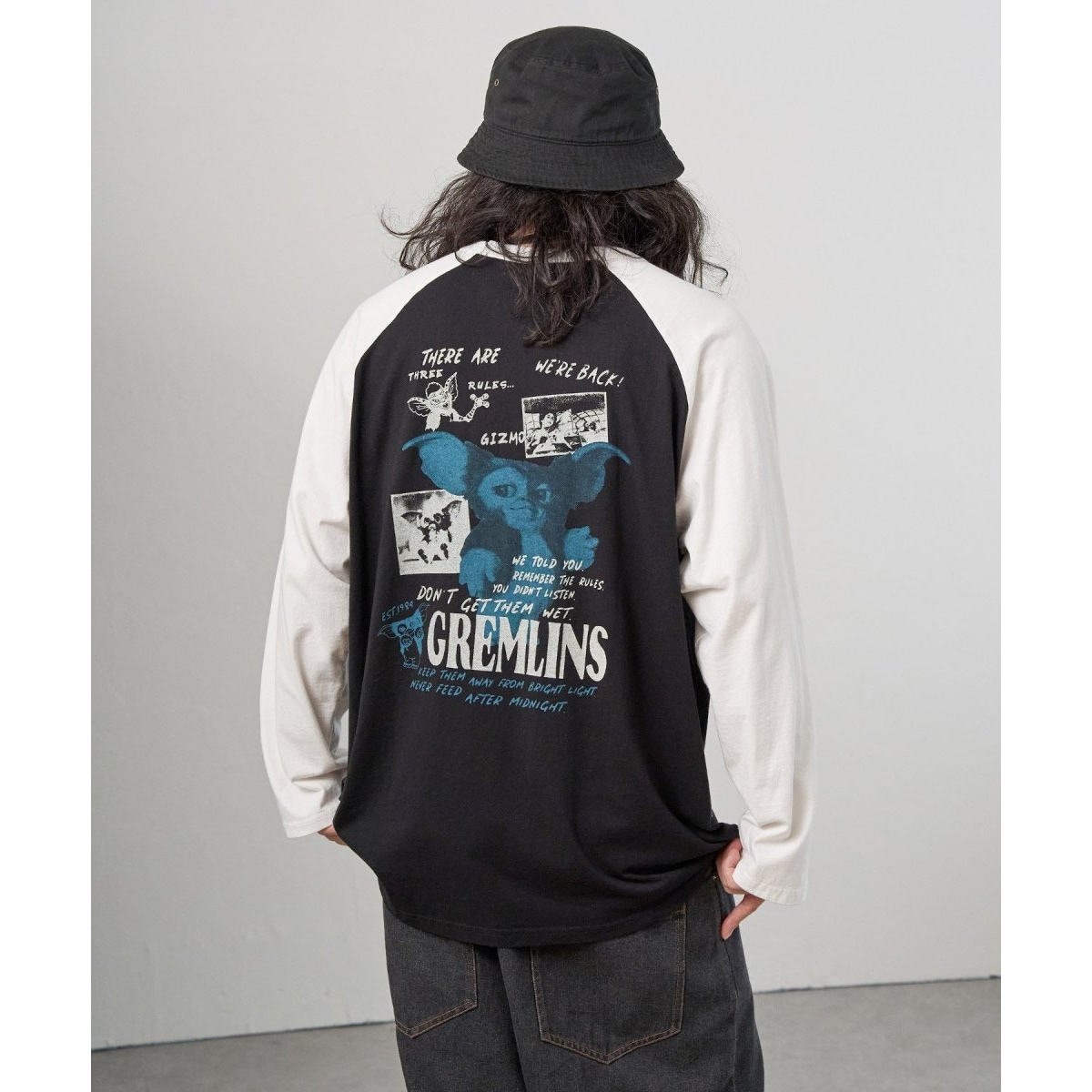 GREMLINS グレムリン ラグランロンTシャツ