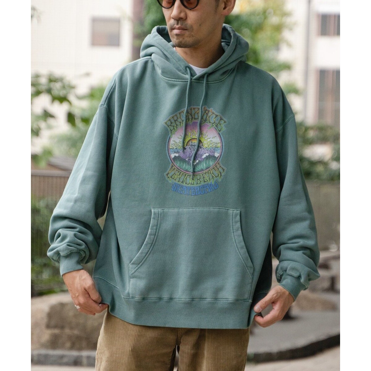 BRONZEAGE ブロンズエイジ 製品染めパーカー | ヴァンスエクスチェンジ