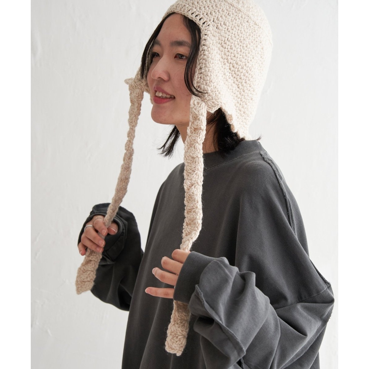 現行⭕️高級⭕️うさぎ毛⭕️一度着用⭕️マキシン　リボンベレー帽　美品 うさ耳リボンベレー帽 – Belchic