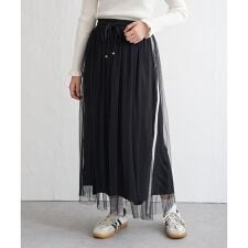 サイドラインチュールスカート