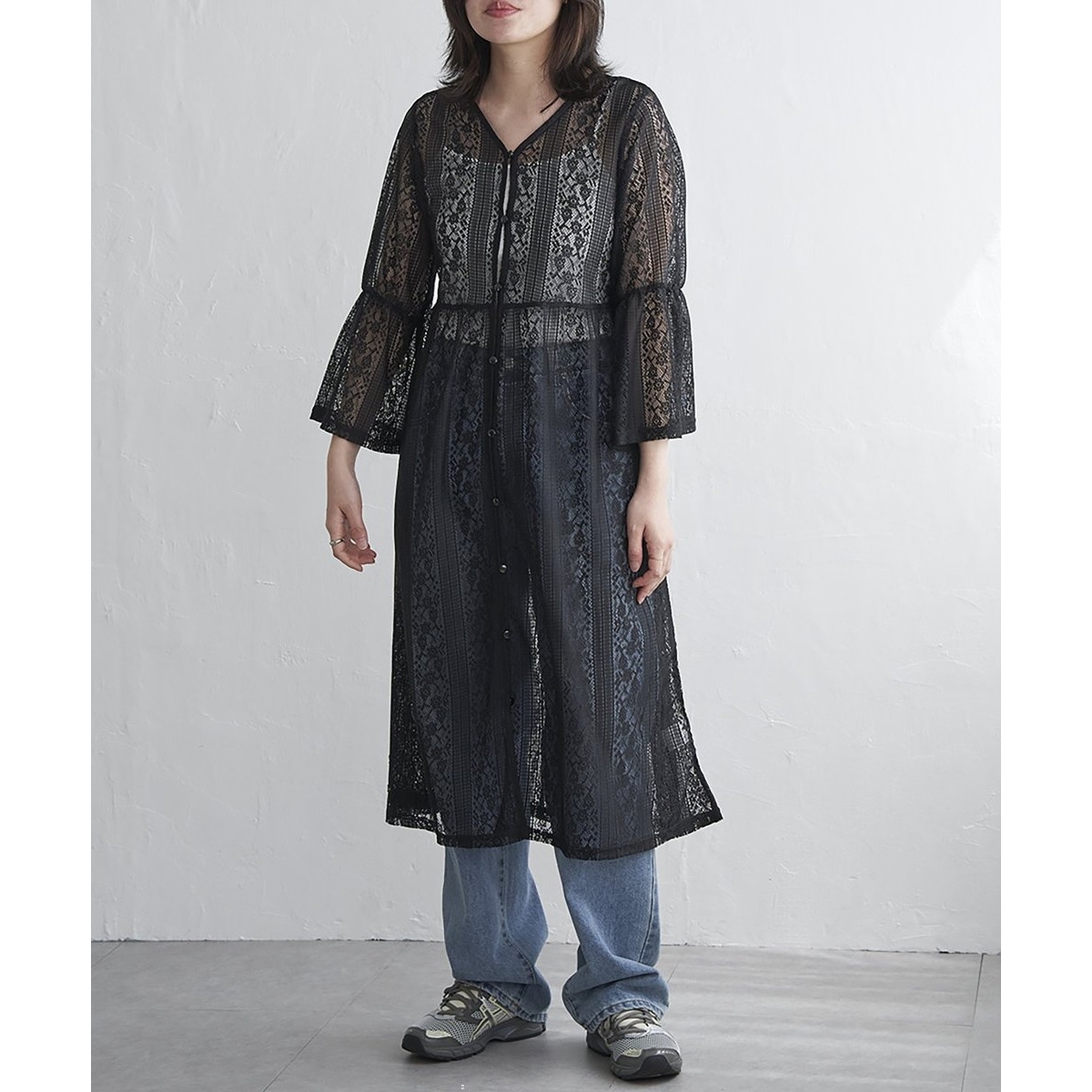 ARMANI COLLEZIONI✨極美品　ドレスワンピース　フレア　ビジュー袖 XS-Lサイズあり 【GINZA COUTURE/銀座クチュール】フラワー