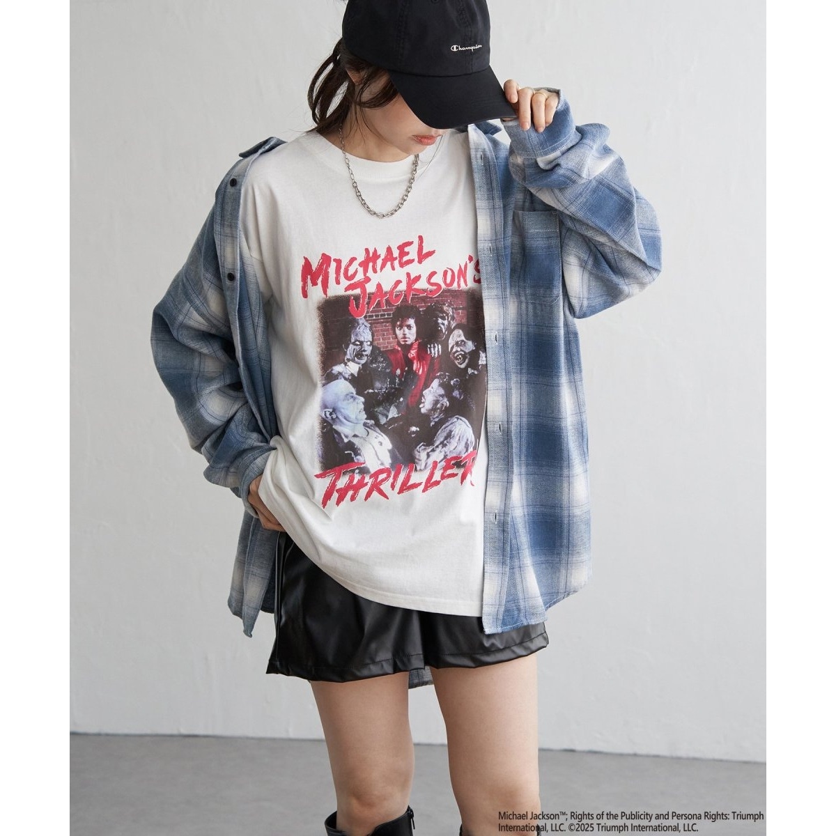 Michael Jackson マイケル・ジャクソン ThrillerプリントTee