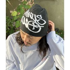 ヴァンスエクスチェンジ(VENCE EXCHANGE)のグラフィティビーニーニット帽