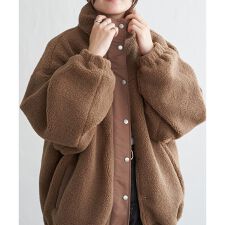 ボアスタンドブルゾン