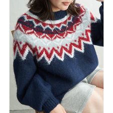 ノルディックニットプルオーバー