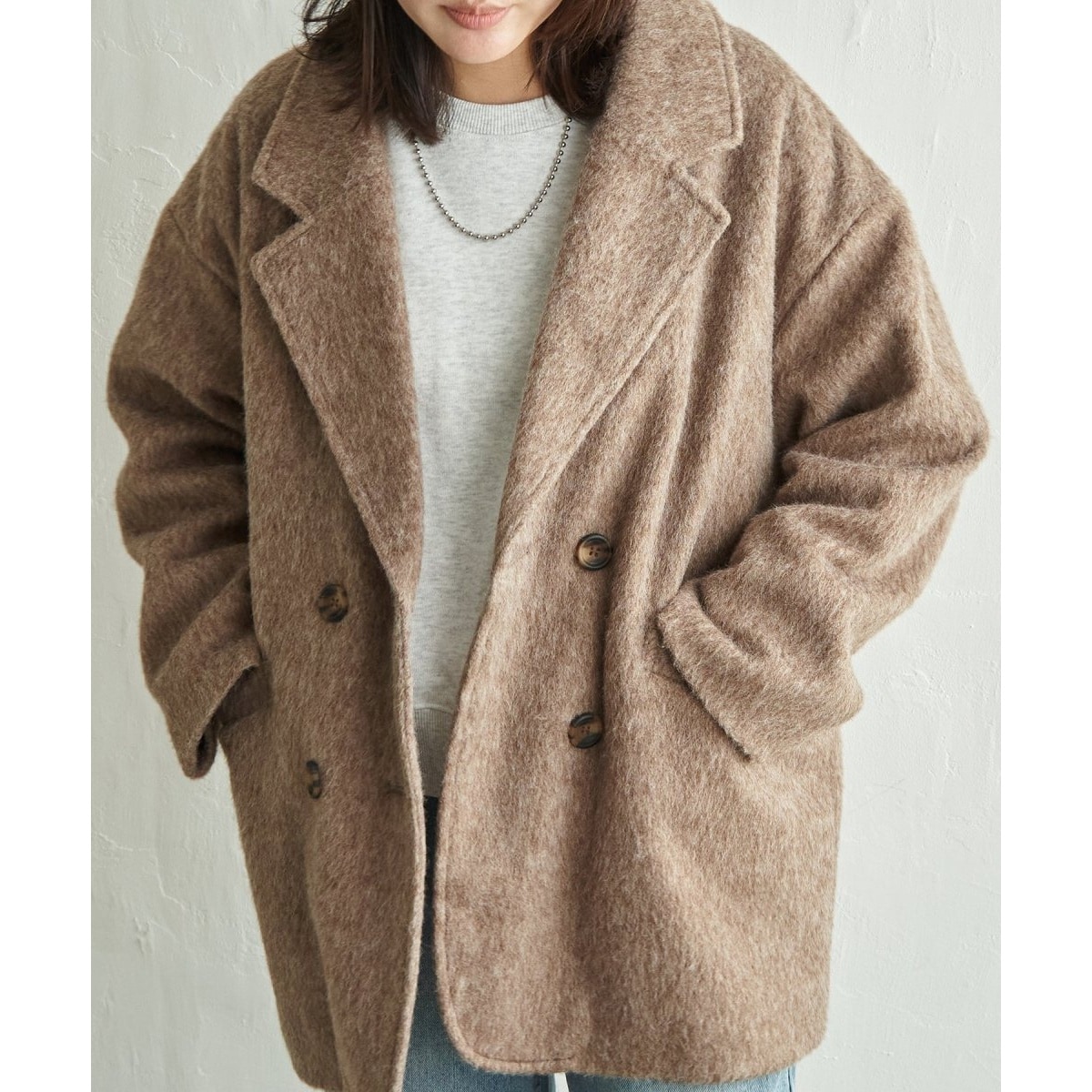 シャギーテーラージャケット | ヴァンスエクスチェンジ(VENCE EXCHANGE