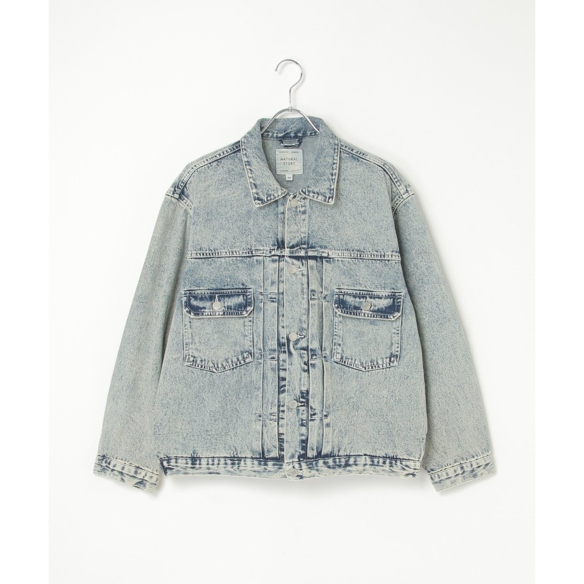 【ほぼ未使用】美色ブルー【アルマーニ ARMANI】デニム　ジャケット 46=M 2025年最新】ARMANI JEANS メンズ Gジャン・デニムジャケットの人気