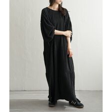 カット楊柳ワンピース