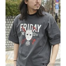 USED風 ジェイソンプリントTシャツ