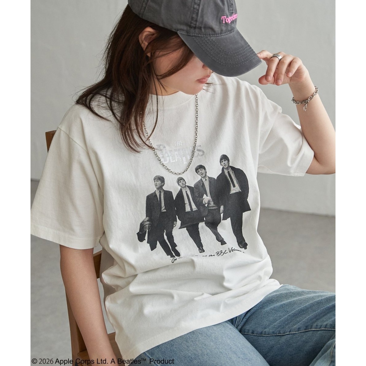 THE BEATLES ザ ビートルズ レコードプリントTシャツ | ヴァンス