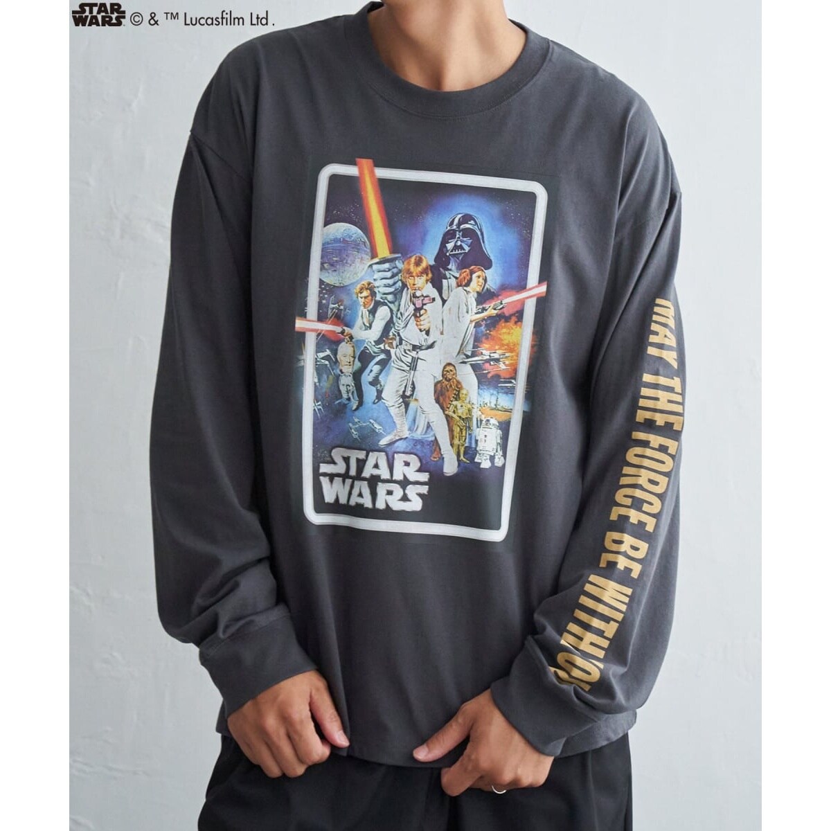 スター・ウォーズ デザイン袖プリントロンT | ヴァンスエクスチェンジ