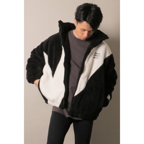 VISION STREET WEAR V切り替えボアジャケット | ヴァンス 