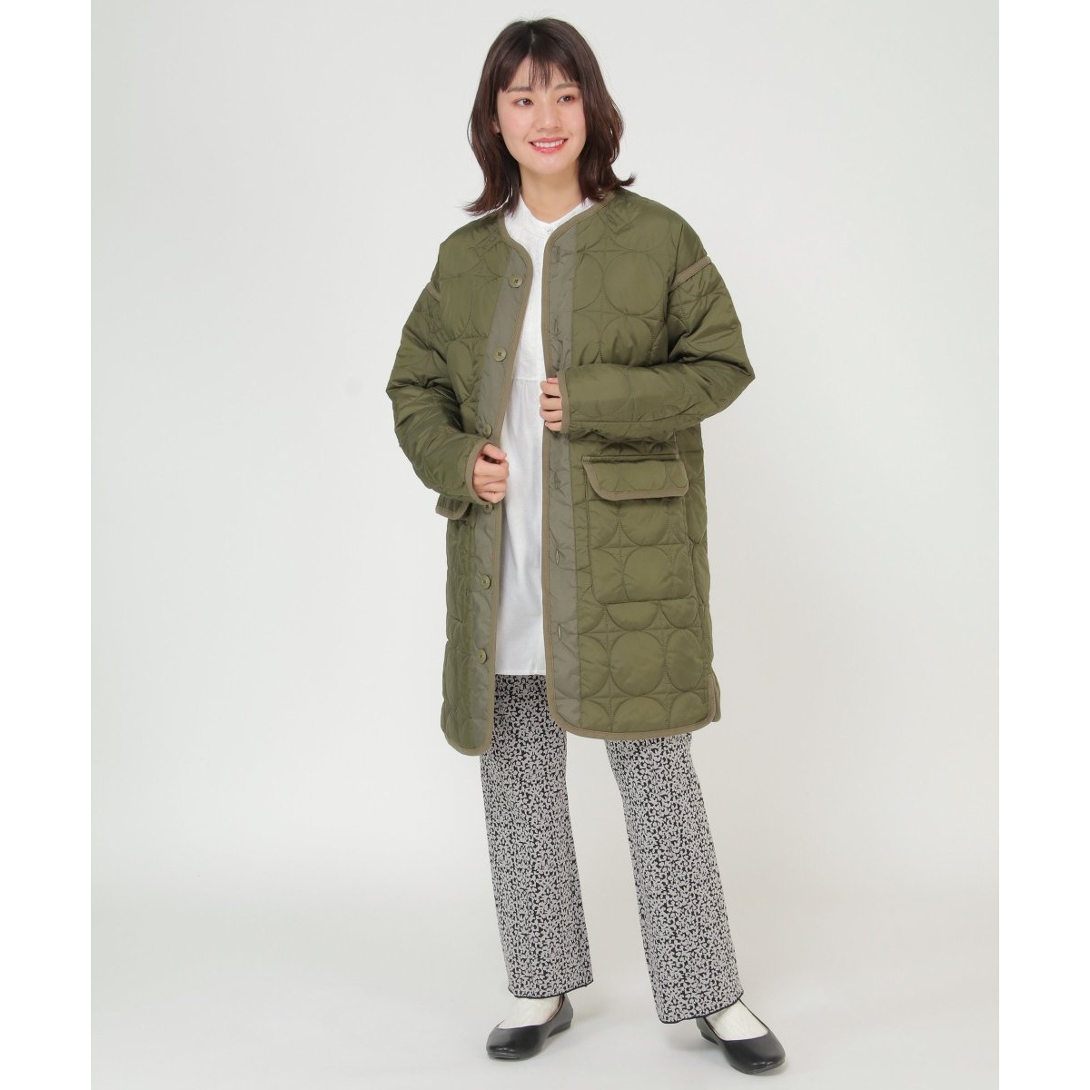 KF GEOMETRIC QUILT COAT | LBC(LBC) | 26648847 | ファッション通販