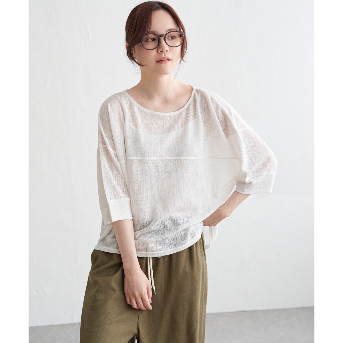 シアータック切り替えプルオーバー