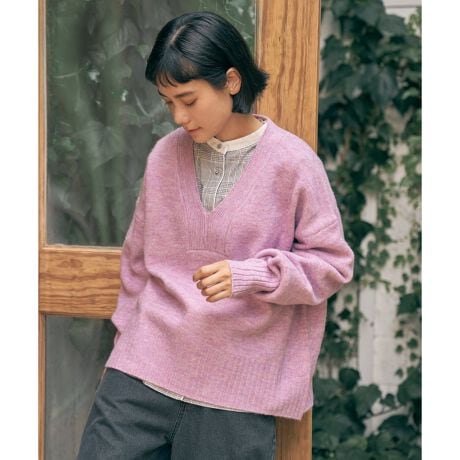 [^ԁF26180622]CgVlbNŁAꖇłf̂jbgvI[o[BnClbÑCi[킹郌C[hR[f߂łByfށzӂ炩ȃ~hQ[WByfUCzCg̐[VlbNłBy|Cgz񌳂XbLĂVlbNjbgBVlbN̓CgŃfUCANZgɂĂ܂B݂̎dV̐[\Bقǂ悭Ƃ̂VGbgƁA[߂VlbNŔ钅Ȃł܂Bm@n̍ۂ̓lbggpĂmfTCYn@164cmmpTCYn@MTCY