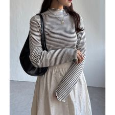 ミニワッフルタートルボーダーロンT