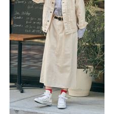 【セットアップ着用可能】LBC ステッチナロースカート