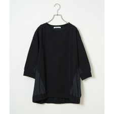 異素材切り替えプルオーバー