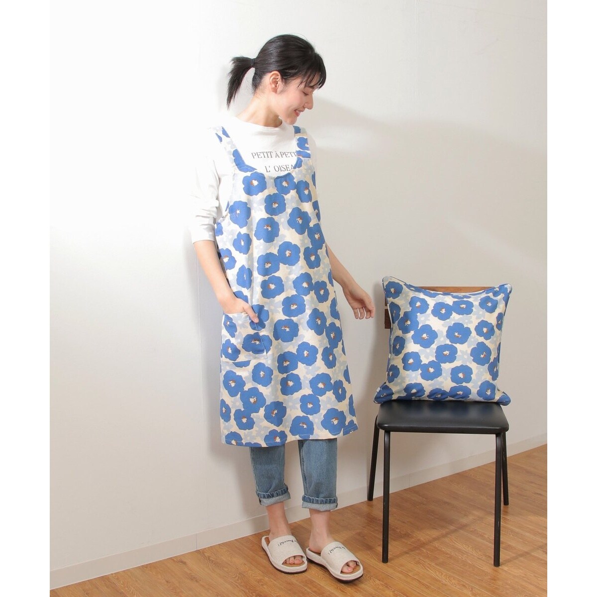 FEILER フェイラー 新品 未使用品 美品エプロン 花柄 可愛い
