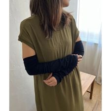【接触冷感／抗菌防臭】UVアームカバー