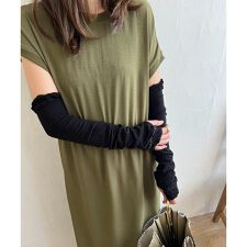 【接触冷感／抗菌防臭】UVアームカバー