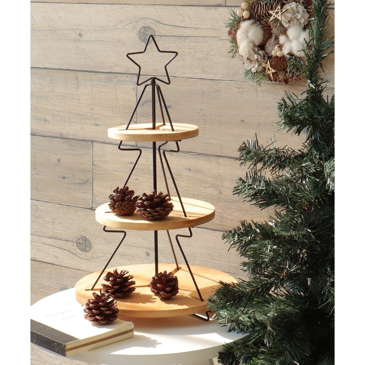 クリスマスツリー柄ケーキスタンド クリスマスツリーケーキスタンド | LBC | マルイウェブチャネル