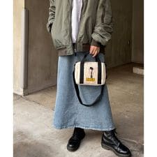 KiU キウ スクエアパデッドミニボストンバッグ