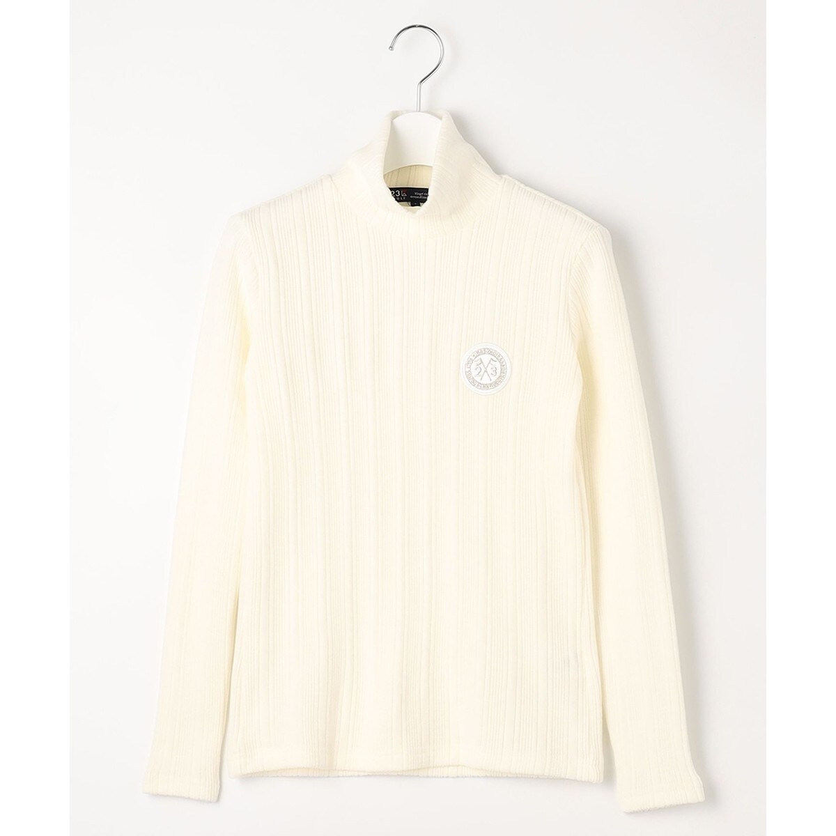 グランサーモリブ カットソー　23区ゴルフ　新品 WOMEN】【吸湿発熱】【日本製】グランサーモ リブ カットソー | 23区