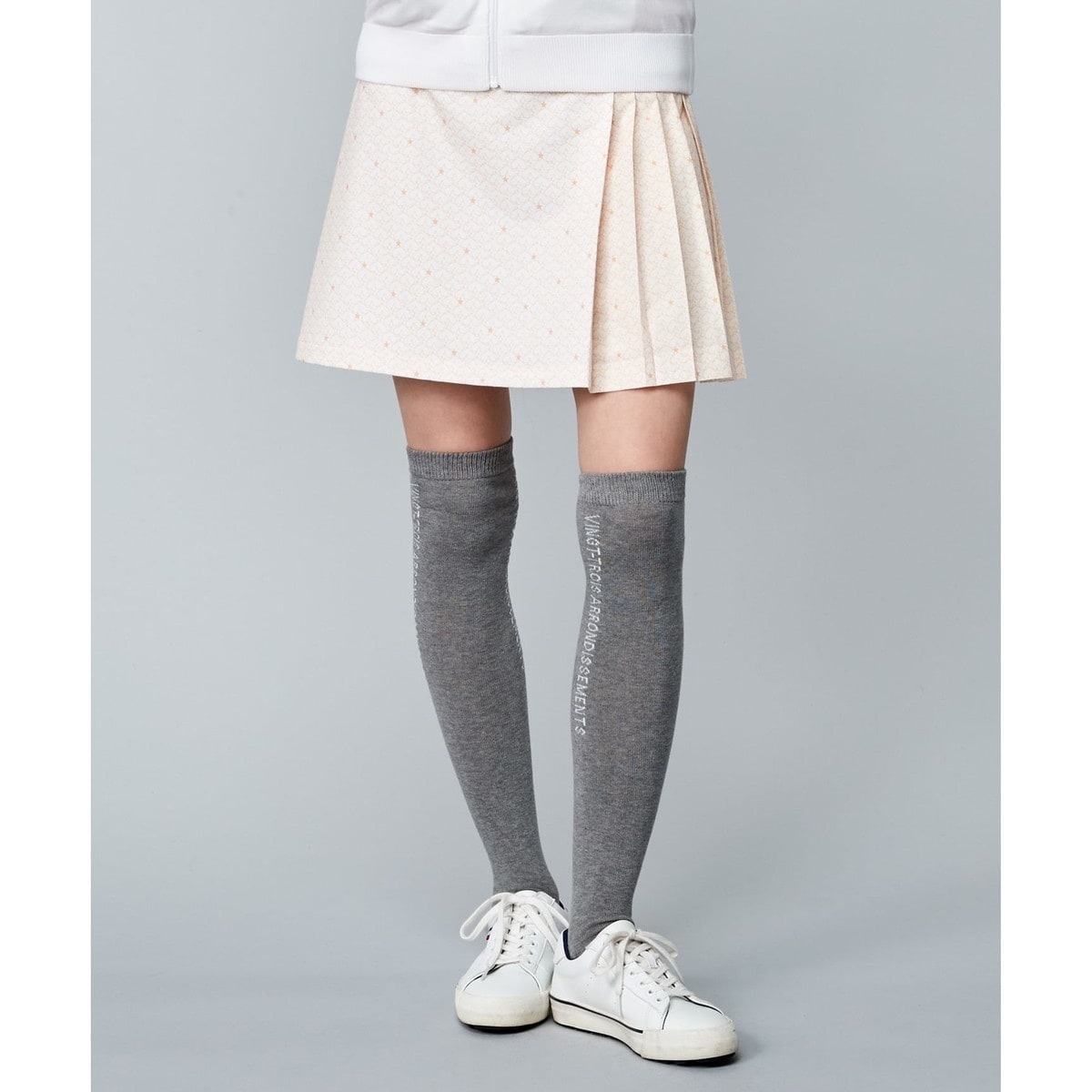 【タグ付未使用】23区ゴルフ ２ＷＡＹツイル配色　スカートL WOMEN】2WAYツイル配色 スカート | 23区GOLF(23KUGOLF