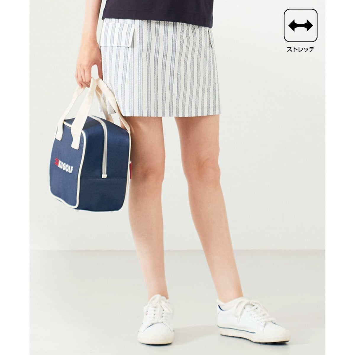 WOMEN】2WAYツイル配色 スカート | 23区GOLF(23KUGOLF