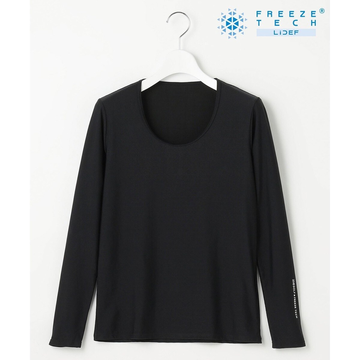 23区ゴルフ　モックネック　春夏メッシュ WOMEN】【吸水速乾/UVカット】メッシュモックネックプルオーバー / 23