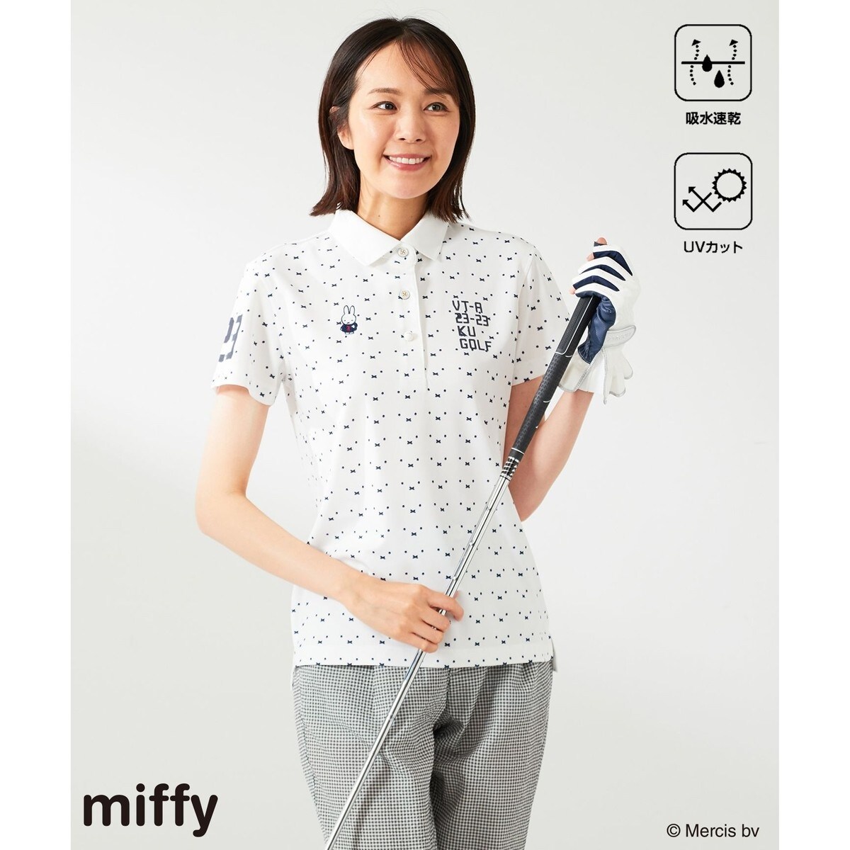coco 未使用品 23区ゴルフ 23kuGOLF セットアップ 1(M) 青 紺