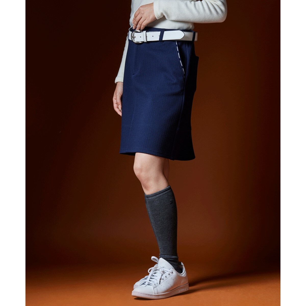 WOMEN】ヘリンボンジャージスカート | 23区GOLF(23KUGOLF) | マルイ