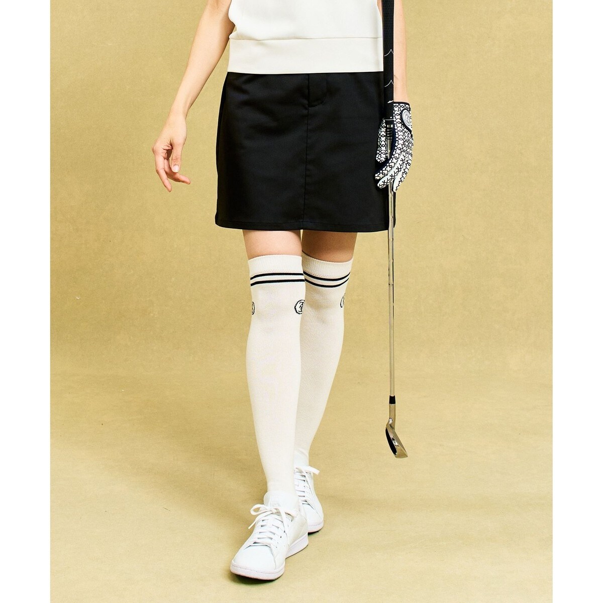 23区GOLF - 【タグ付未使用】23区ゴルフ ２ＷＡＹツイル配色　スカートL WOMEN】2WAYツイル配色 スカート | 23区GOLF(23KUGOLF