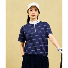 【WOMEN】ウェストドローコードモック 吸水速乾性 UVケア イージーケア